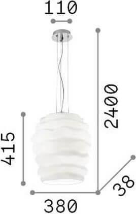 Actual product image pfister karma (E27)
