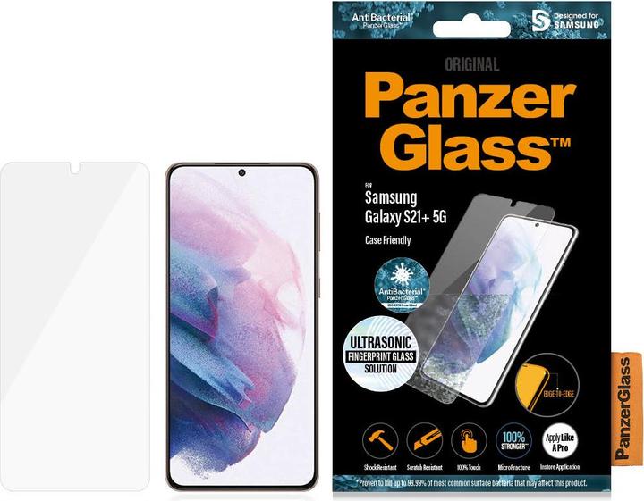 Image du produit PanzerGlass ™ Samsung Galaxy S21+ | Protecteur d'écran en verre (1 pièce(s), Samsung Galaxy S21+ 5G)