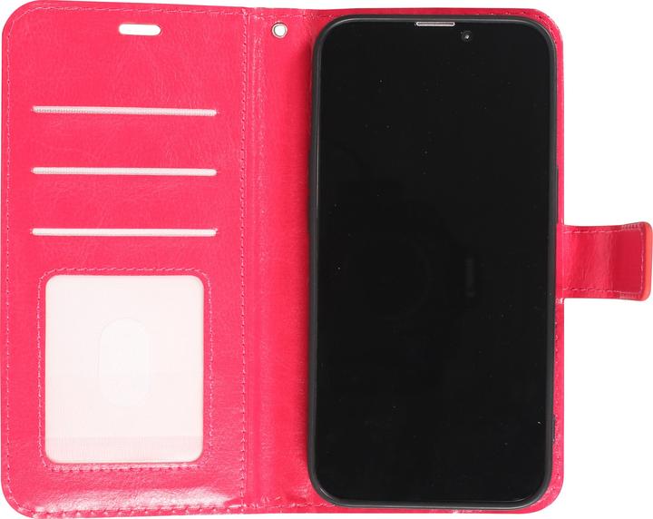 Produktbild PhoneLook Hülle Premium Flip Dunkelrosa (Apple iPhone 16 Pro Max)