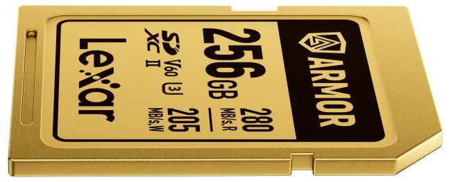 Image du produit Lexar Armor Gold (256 Go, SDXC, U3, UHS-II)