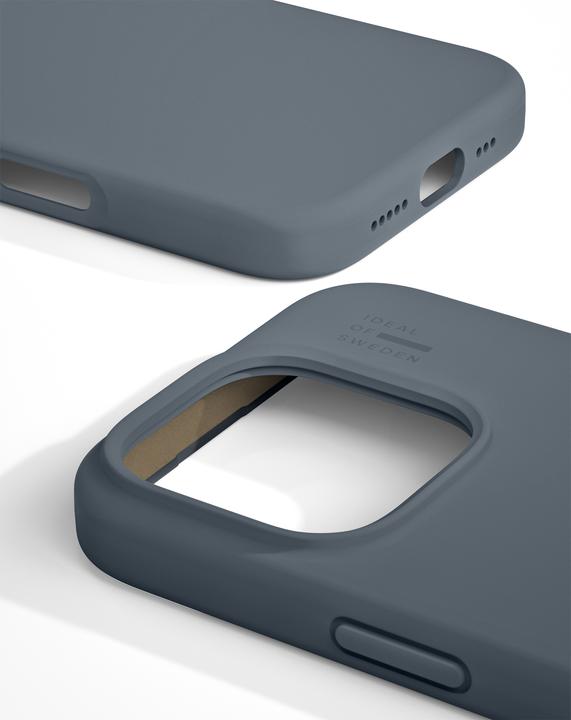 Produktbild iDeal Of Sweden iPhone 16 Pro Max Silicone Case - Midnight Blue (Apple iPhone 16 Pro Max)