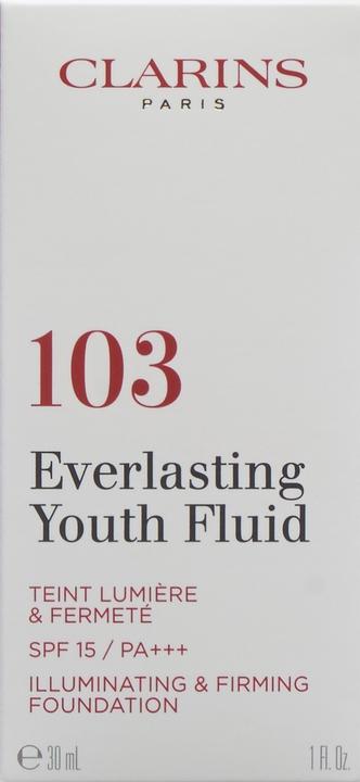 Actual product image Clarins Everlasting Youth Fluid No. 103 - Ivory (103 Ivory)