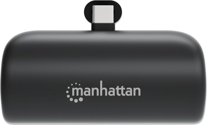 Actual product image Manhattan Powerbank 5000 mAh with integrated USB-C plug 10W for use as a mobile phone holder with L (5000 mAh, 10 W, 10 Wh)