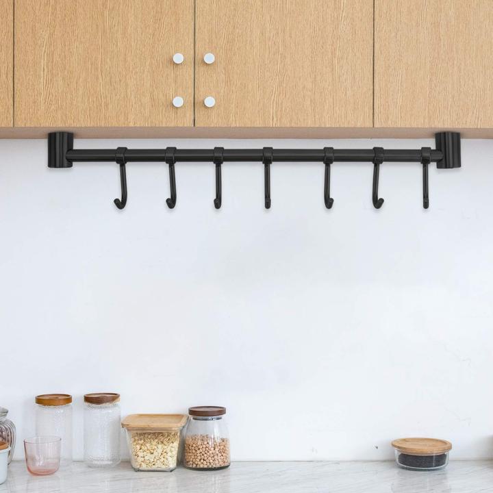 Produktbild Intirilife Edelstahl Hängeleiste mit 7 Haken