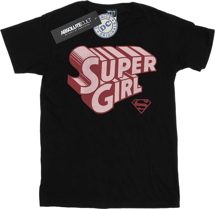 Supergirl Retro Logo TShirt (XL)