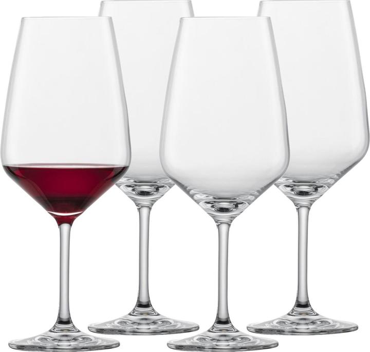Schott Zwiesel Verre à bordeaux Tulip 130 4 pièces (65.60 cl, 4 Verres, Verres à vin rouge)