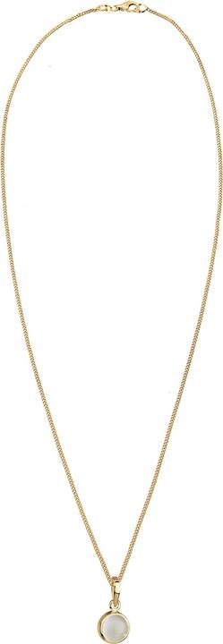 Produktbild Elli Halskette Mondstein Gemstone Natur 925 Sterling Silber (Mondstein, 925er Sterling Silber)