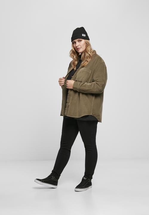 Actual product image Urban Classics Long sleeve shirt Corduroy Oversized (S)