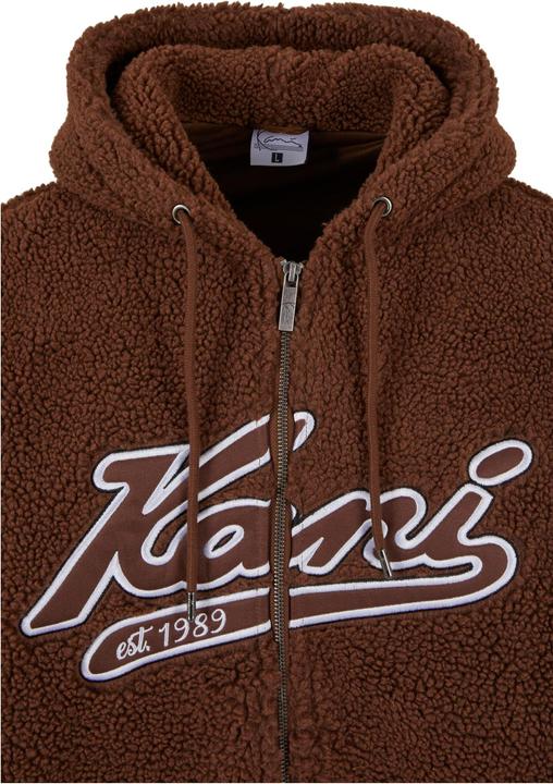 Image du produit Karl Kani KM233-019-1 KK Varsity Teddy Hoodie Full Zip - 111345 (XS)