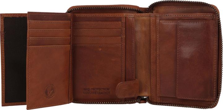 Image du produit Greenburry Newport Geldbörse RFID Schutz Leder 10 cm