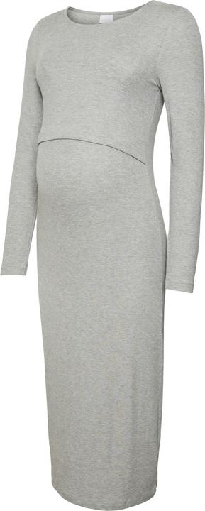 Mamalicious Enger Schnitt Rundhals Midikleid Kleid
