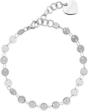 Sagapo S'Agapo Chunky Shk95 Steel Money Bracelet (Stahl)