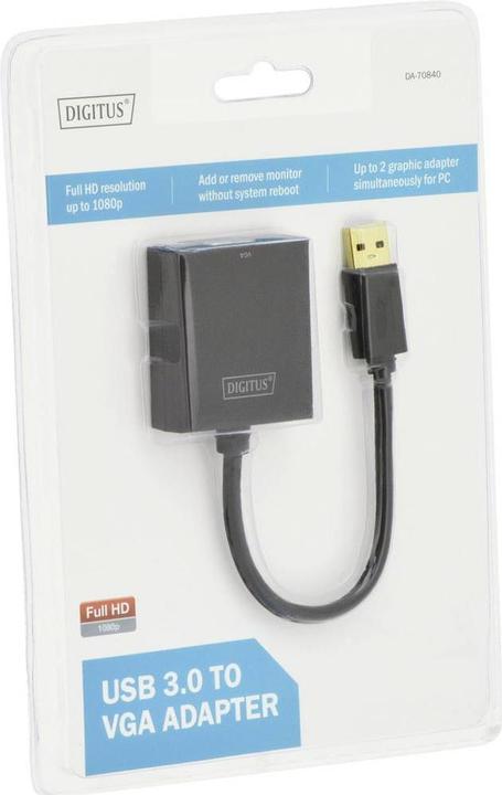 Produktbild Digitus USB 3.0 auf (VGA, 5.25 cm)
