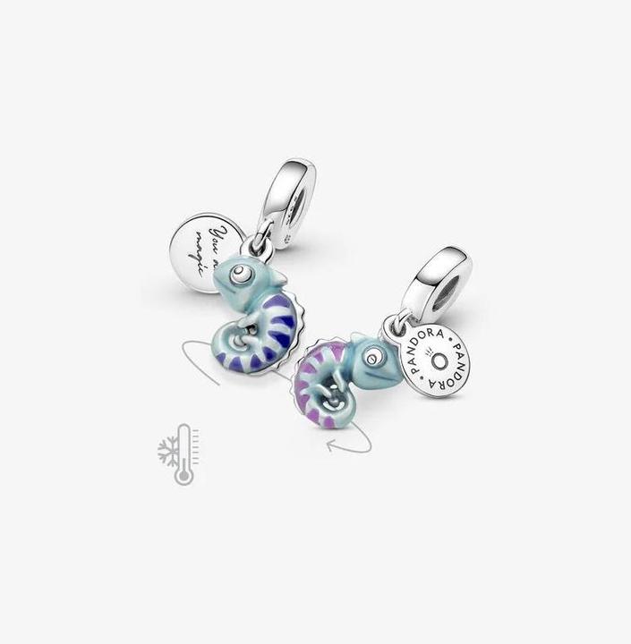 Actual product image Pandora Colour changing Chameleon (Silver 925)