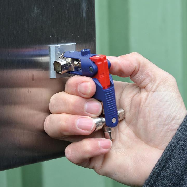 Produktbild Knipex Schaltschrankschlüssel JointKey Quadro (10 mm, 5 mm)