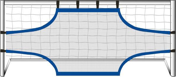 Produktbild Sporti Zielscheibe mit selbstbeschwerender Basis für 8er-Tore