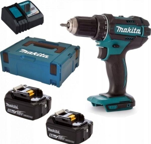 Image du produit Makita DDF482RTJ 18V avec deux batteries (Fonctionnement sur batterie)