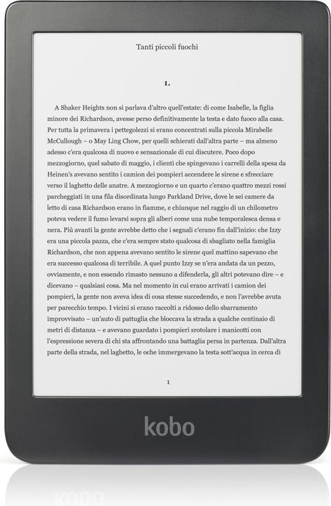 Kobo Clara HD (6", 8 GB, Nero)