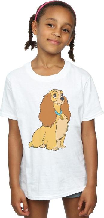 Image du produit Disney - T-shirt LADY AND THE TRAMP LADY SPAGHETTI HEART - Fille (152, 158)