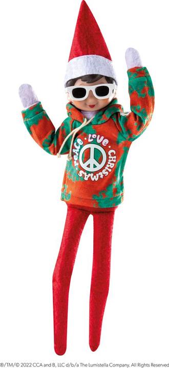 Image du produit Elf on the Shelf Tenue Elf - Hoodie Love & Peace