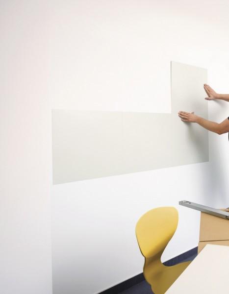 Actual product image Magnetoplan magnetowall on wallpaper, incl. accessories (Magnet board)