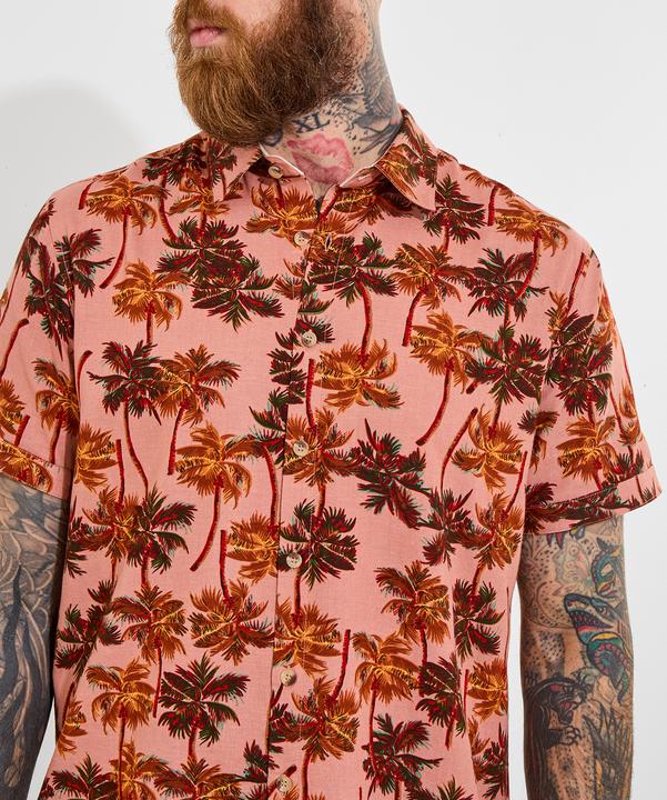 Produktbild Joe Browns Palm Tree Print Short Sleeve Shirt (XL)