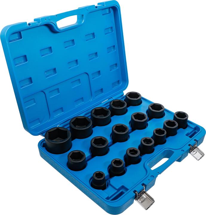Actual product image BGS Impact Socket Set 20 mm (3/4") Drive 19 - 55 mm 17 pcs. (20 mm)