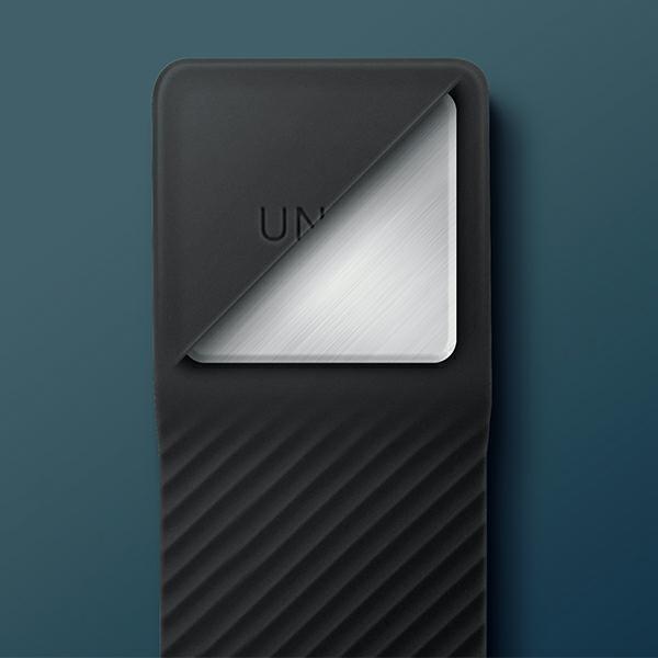 Actual product image Uniq etui Heldro Mount iPhone 14 Pro 6.1" szary/vapour smoke (Apple iPhone 14 Pro)
