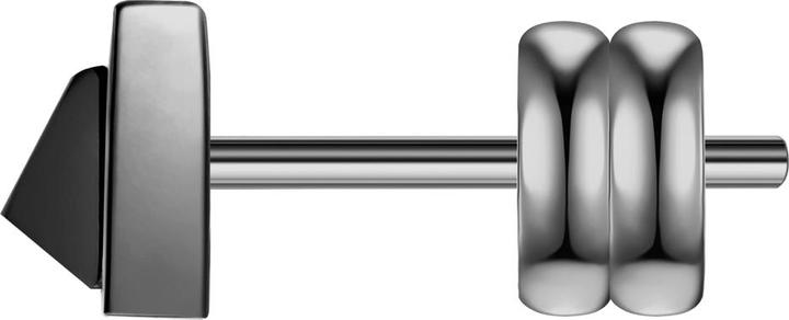 Produktbild True Rebels Herren Ohrstecker Dreieck - 36822 (Edelstahl)