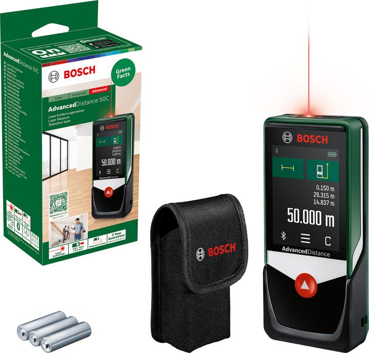 Produktbild Bosch Home & Garden AdvancedDistance 50C (50 m, 635 nm)