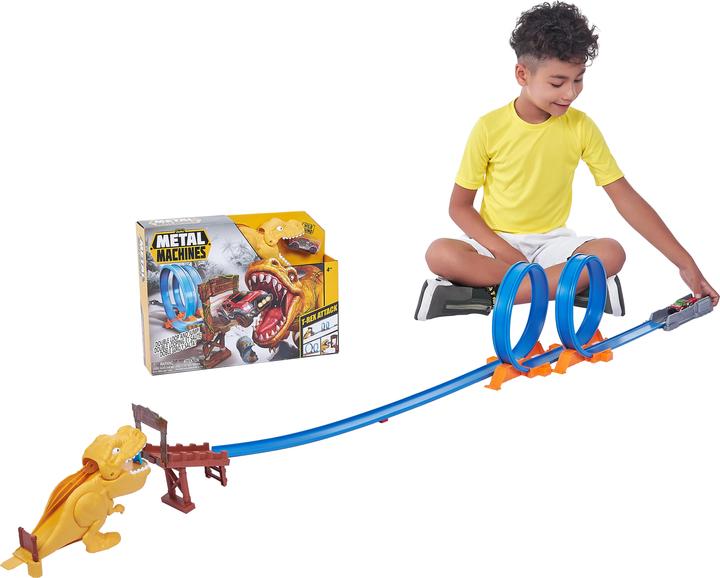 Produktbild Zuru Metal Machines-Std-T-Rex Attack Playset