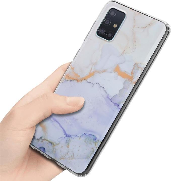 Produktbild Cadorabo IMD TPU Bunter Marmor Cover (Samsung Galaxy M40s)