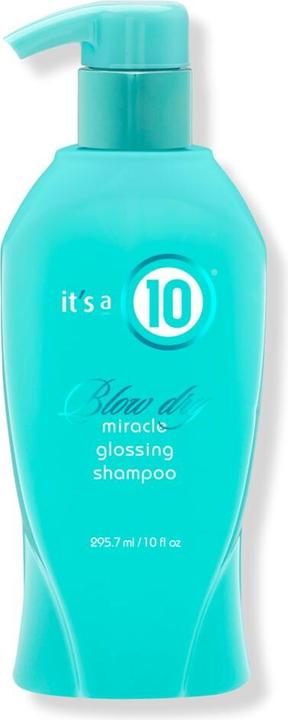 Actual product image Ref. Miracle Blow Dry Glossing Shampoo for Unisex 10oz (295.70 ml, Liquid shampoo)