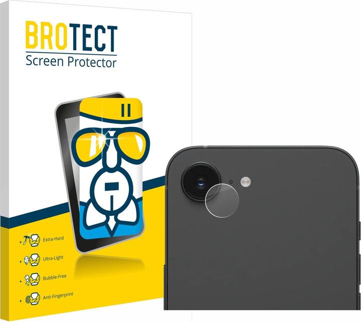 Actual product image BROTECT Airglass (1 Piece, Apple iPhone 16e)