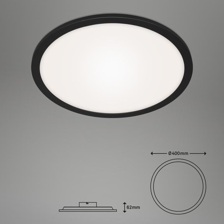 Produktbild Briloner CCT LED Panel, schwarz, LED/24W (2200 lm)