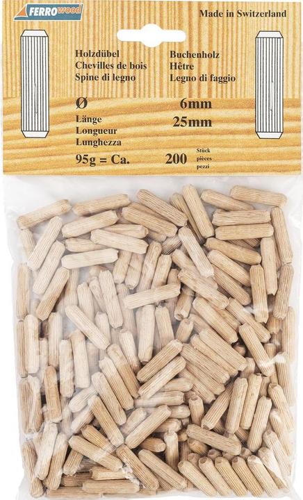 Actual product image Ferrowood Wood dowel (200 pcs.)