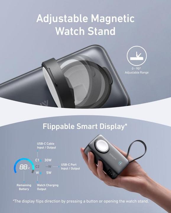 Produktbild Anker MagGo (10000 mAh, 35 W, 35 Wh)
