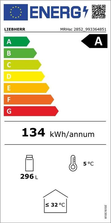 Energie-Label Liebherr MRHSC 2852 (252 l)