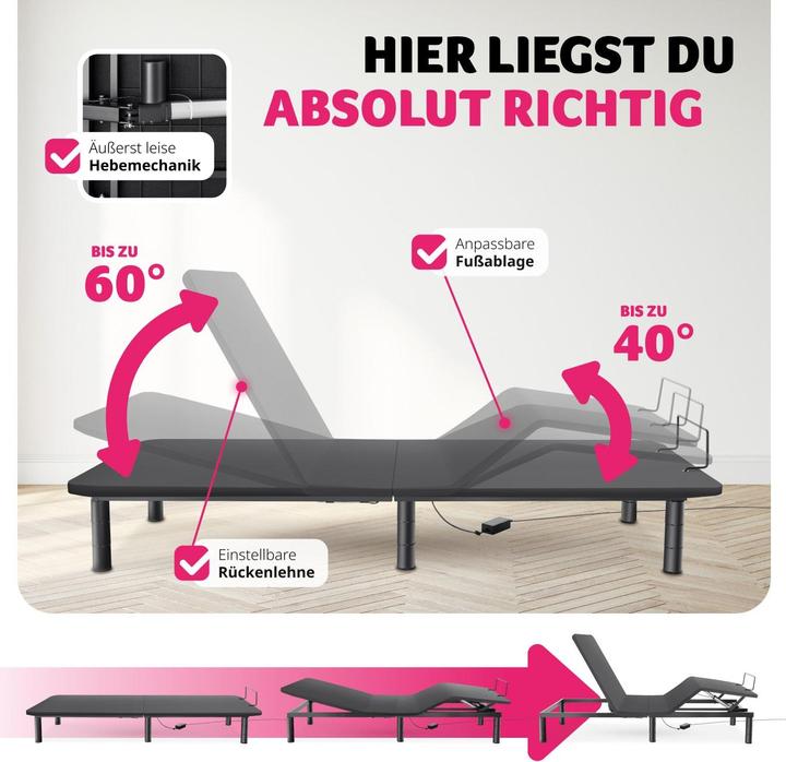 Produktbild tectake Comfort Easy Flex (90 x 200 cm)