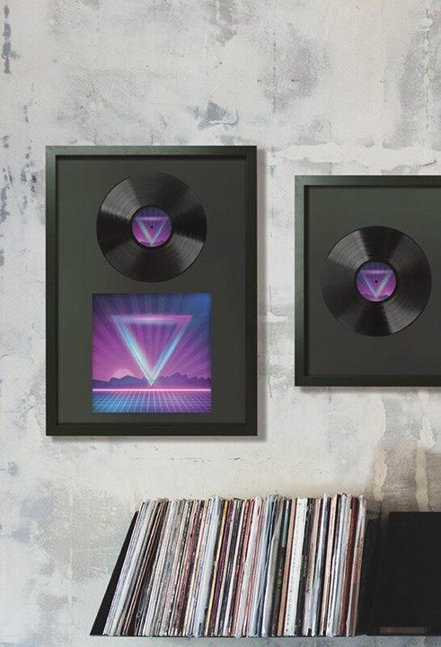 GB Eye GBEYE - Album Vinyl Collector Frame - Noir 50x70cm X2 (50 x 70 cm)