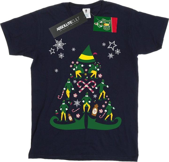 Immagine prodotto Elf Christmas Tree Maglietta Ragazzi (140, 146)