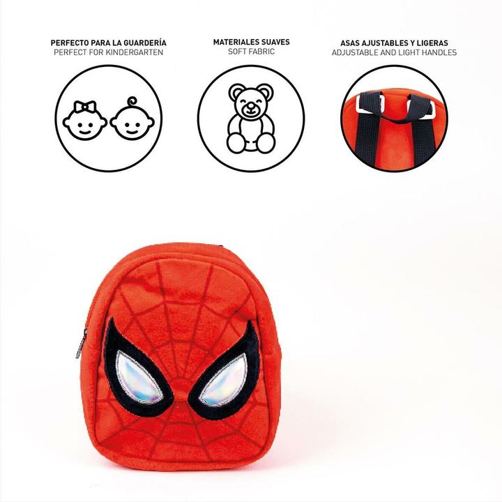 Image du produit Spiderman Sac à dos scolaire Spider-Man Rouge 18 x 22 x 8 cm