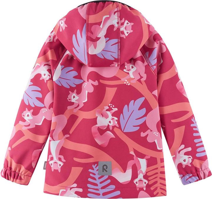 Produktbild Reima Kinder Softshell Jacke Vantti Bright Berry (80)