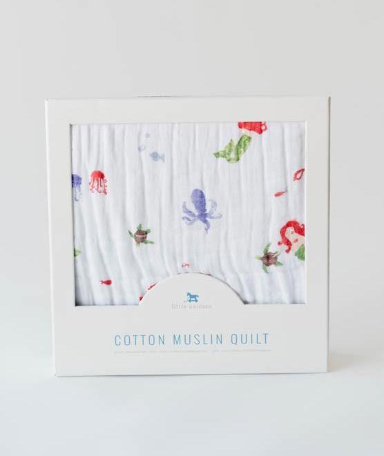 Image du produit little unicorn Cotton Muslin Quilt (120 x 120 cm)