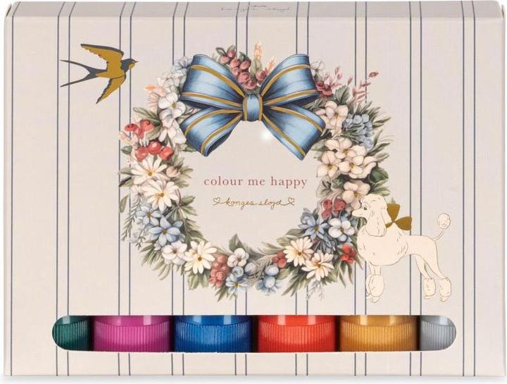 Image du produit Konges Slojd Crayons souples paillettes (Multicolore, 6 x)