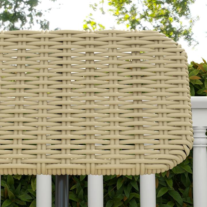 Produktbild Outsunny Gartenbank mit Rattanoptik