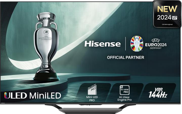 Actual product image Hisense TV 85U7NQ (85", Mini-LED, LED, UHD, 2023)