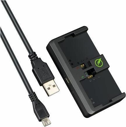 Immagine prodotto DigiPower Caricabatterie da viaggio USB Mini/Micro-USB Port