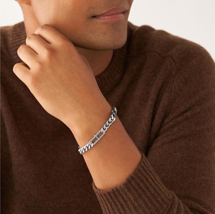 Image du produit Fossil Bracelet Heritage (17.50 cm, Acier inoxydable)