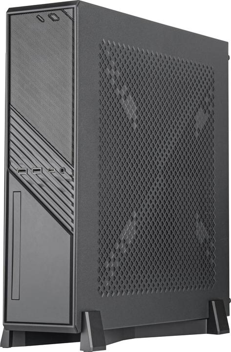 Image du produit Silverstone SST-ML12B Milo Slim HTPC Slim & compact Mini-ITX Computer Case (Mini-ITX)
